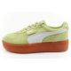 2. Puma women's shoes sports sneakers Palermo platform fashionable green