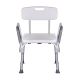 4. Shower chair with backrest and armrests