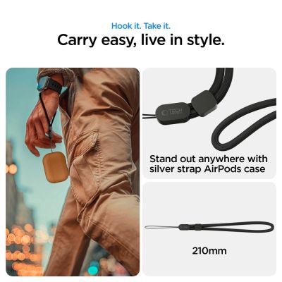 10. Tech-Protect NaturalFit Case for AirPods Pro 3 - Brown