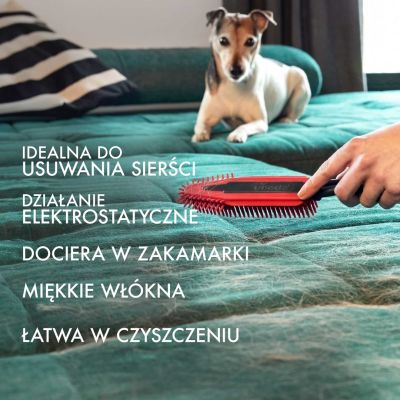 8. Vileda PET PRO electrostatic brush for fur and hair