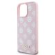 6. Guess Peony Script Logo MagSafe Case for iPhone 16 Pro - Pink