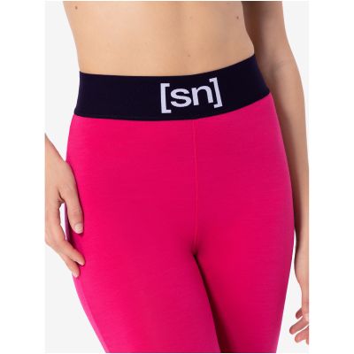 Women’s thermal leggings SUPER.NATURAL W Tundra 175 Tight, pink