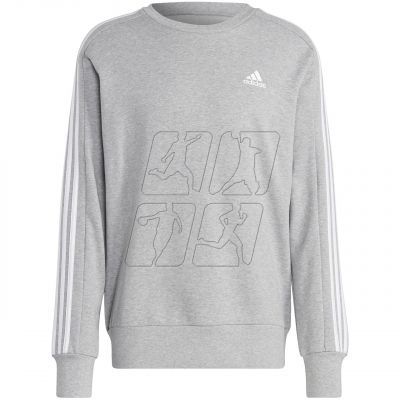 2. adidas Essentials French Terry 3-Stripes M IC9319 sweatshirt