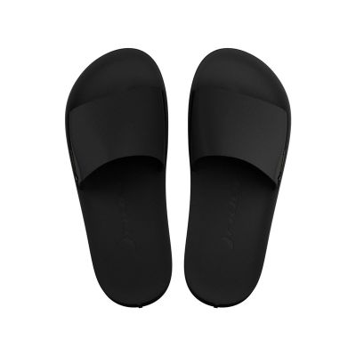 2. Rider men's sports shoes Feel Slide comfortable black slippers