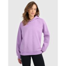 Women's sweatshirt with hood, open, 4F 4FRAW25TSWSF2775-52S