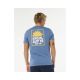 2. RIP CURL Pacific Rinse Sunrise Tee Men's Blue