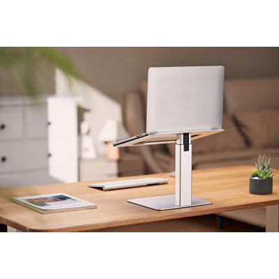 10. GEMBIRD NOTEBOOK STAND WITH HEIGHT ADJUSTMENT 15.6, SILVER