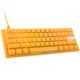 12. Ducky One 3 MINI Yellow GATA-1746 RGB LED gaming keyboard - MX-Clear (US)