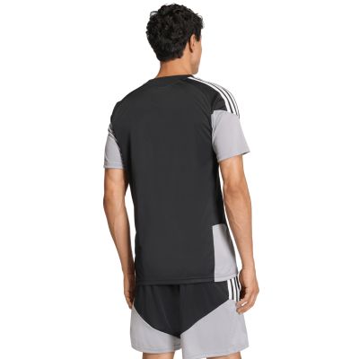 11. Men's adidas Tiro 26 Competition Training Jersey black, gray, and white JX4254