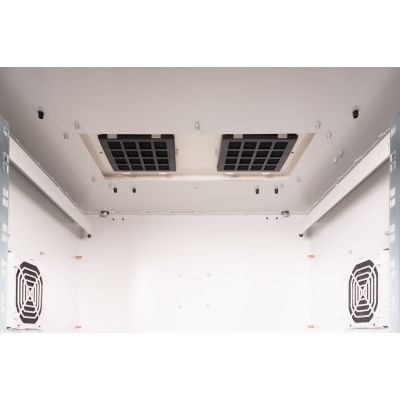 26. Digitus 19" 7U wall-mounted network cabinet 600x600, solid door, gray, undivided, assembled, IP55, 100kg