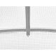 5. GREENHOUSE GARDEN TUNNEL 200x200x200CM PE STRUCTURE WHITE STEEL