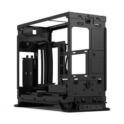 24. Fractal Design Era 2 Mini Tower Case Dark Gray, Gray