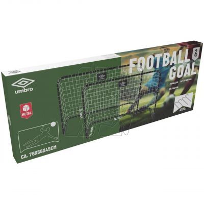 3. Umbro football goal with net 2 pcs. 78x56x45cm 268828