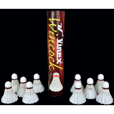 VINEX WINCOCK NO.10 FEATHER BADMINTON SHUTTLES /10 pcs/ VSCO-W10