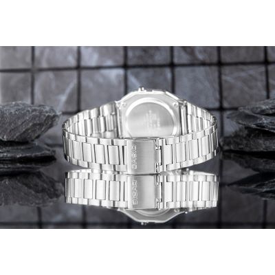 15. CASIO A163WA-1QES Unisex Watch + BOX