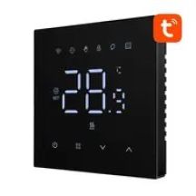 Avatto WT410-16A-B black / Smart thermostat for electric heating / 16A / WiFi