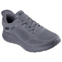 Skechers Men's BOBS SQUAD CHAOS SOLID STEP 118312 DKGY Sports Shoes