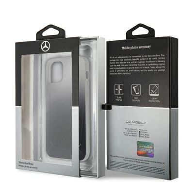 7. Mercedes Transparent Line Case for iPhone 12 mini - Black