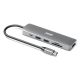 3. Port Designs 900162 USB Type-C Hubs and Concentrators Silver