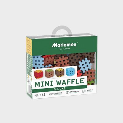 Marioinex Mini Waffle building blocks, 142 pieces
