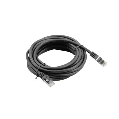 2. LANBERG PATCHCORD FTP CAT.6 5M FLUKE PASSED BLACK PCF6-10CC-0500-BK