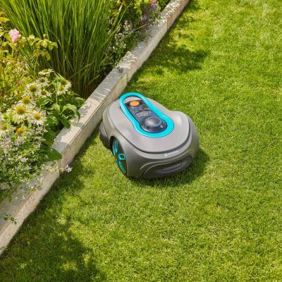 6. Gardena smart SILENO free Robot Lawnmower Battery Black, Gray
