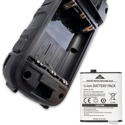 10. Baofeng BF-T25E walkie-talkie black, 2 pieces