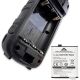 10. Baofeng BF-T25E walkie-talkie black, 2 pieces