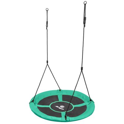 15. STORK'S NEST GARDEN SWING 110CM XXXL GREEN