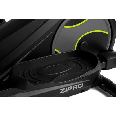 6. ZIPRO Heat Electromagnetic Elliptical Trainer Black
