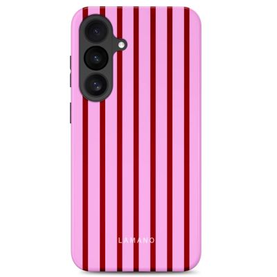 3. Tech-Protect Lamano MagSafe Case for Samsung Galaxy S26 FE – Red-Pink