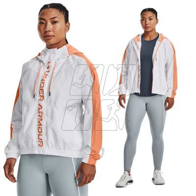 10. Jacket Under Armor Rush Woven FZ W 1369845-101