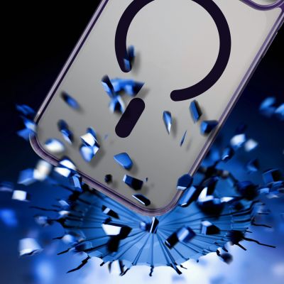 5. 3mk Frosty MagCase for iPhone 17 Pro Max - Purple