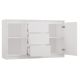 COSTA chest of drawers 1D3S+2D3S white