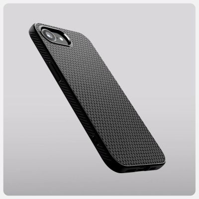 16. Spigen Liquid Air Case for iPhone 16e / 17e - Matte Black