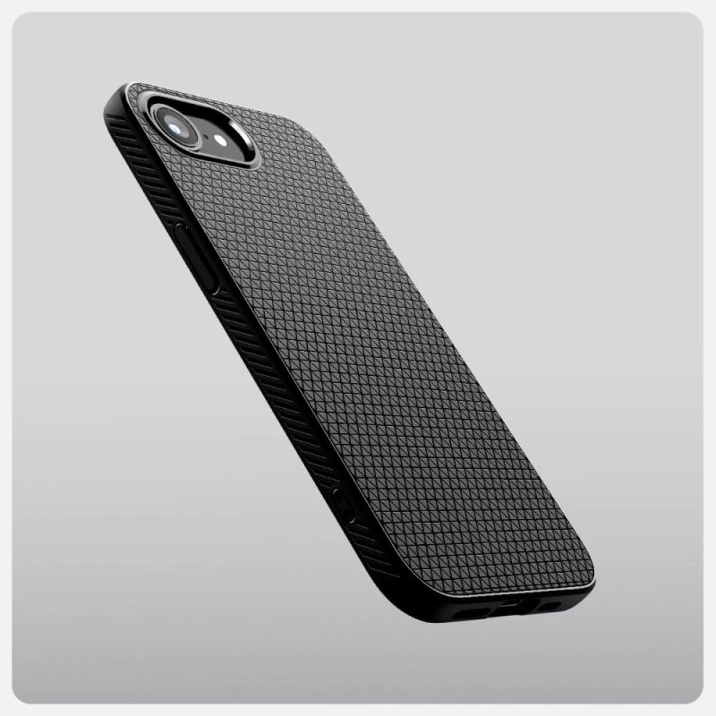 16. Spigen Liquid Air Case for iPhone 16e / 17e - Matte Black