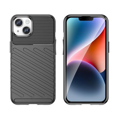 5. Armored iPhone 15 Plus Thunder Case - blue