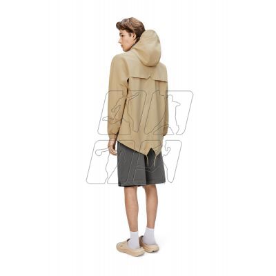 3. Rains unisex Fishtail Jacket W3 18010 24 SAND