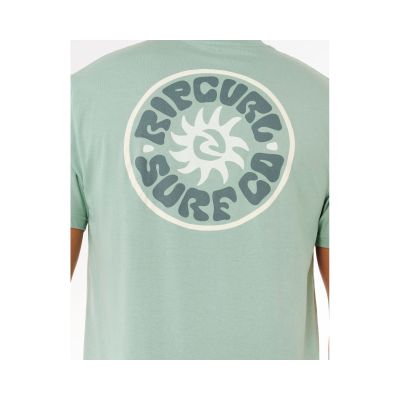 4. RIP CURL Pacific Rinse Circle Tee Green