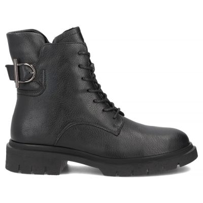 2. Women's leather ankle boots, black Filippo DBT8018