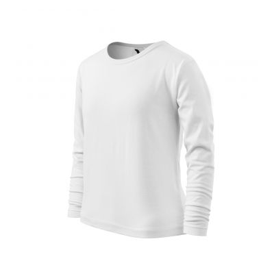 Malfini Fit-T LS Jr MLI-12100 white