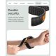10. Spigen Athlex Air Band for Google Pixel Watch 41 mm – Black-Orange