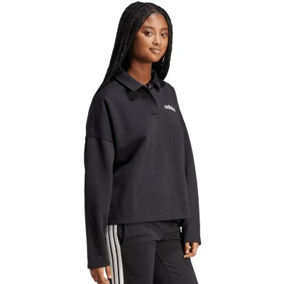 4. adidas Essentials Linear Polo Sweatshirt W JM1946