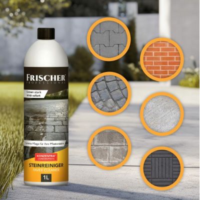 3. Frischer paving stone and stone cleaning concentrate 1000 ml