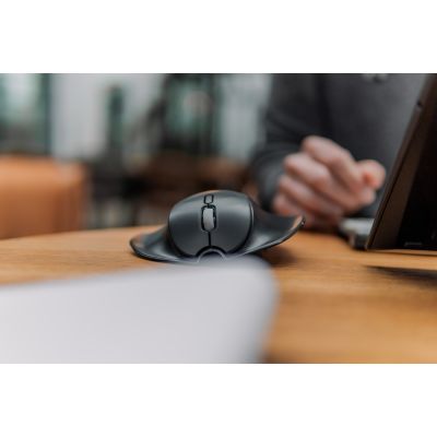 3. Bakker Elkhuizen HandShoeMouse Shift - mouse - ergonomic - right- and left-handed - laser - 3 buttons - wireless