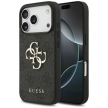Guess 4G Big Logo Case for iPhone 17 Pro - Black