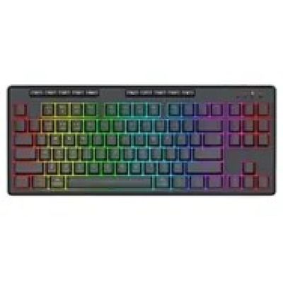 REDRAGON K516RGB-PRO SHIVA PRO 87 Keyboard USB + RF Wireless + Bluetooth Black