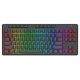 REDRAGON K516RGB-PRO SHIVA PRO 87 Keyboard USB + RF Wireless + Bluetooth Black