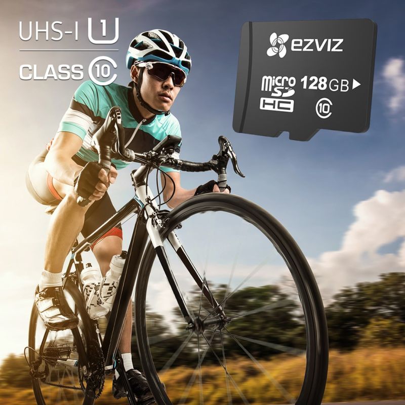 4. Ezviz 128GB micro SD memory card