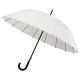 2. LONG SEMI-AUTOMATIC UMBRELLA, 16 RIBS, WHITE, SEMI LINE